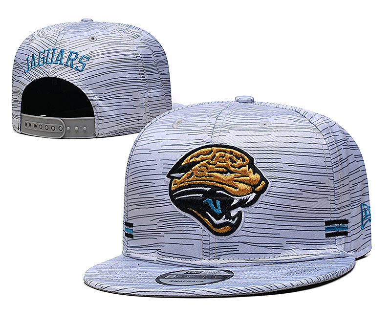 2021 NFL Jacksonville Jaguars Hat TX604->->Sports Caps